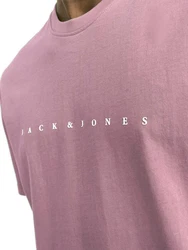 JACK & JONES T-Shirt JJEstar Rosa