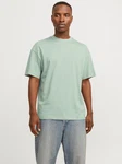JACK & JONES T-Shirt JJEBradley Grün/Hellgrün