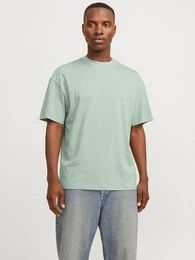 Oversize-Shirt JJEBRADLEY TEE SS O-NECK NOOS mit Rundhalsausschnitt