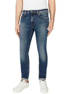 Pepe Jeans Slim-fit Jeans Blau