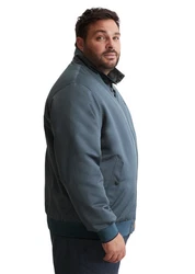 Marc O'Polo Outdoorjacke Grau/Dunkelblau/Blau