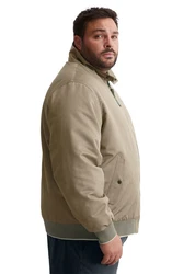 Marc O'Polo Outdoorjacke Khaki/Beige/Schwarz
