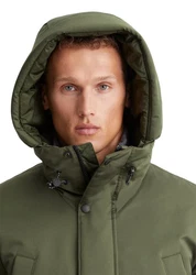 Marc O'Polo Outdoorjacke aus Micro-Canvas Dunkelgrün/Grün