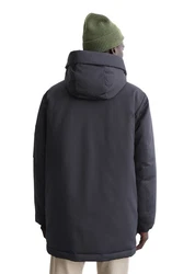 Marc O'Polo Outdoorjacke aus Micro-Canvas Dunkelgrau/Schwarz/Grau/Dunkelblau