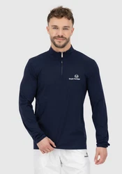 Sergio Tacchini Sweatshirt DAYTONE HIGH NECK TOP Dunkelblau/Blau