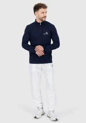 Sergio Tacchini Sweatshirt DAYTONE HIGH NECK TOP Dunkelblau/Blau
