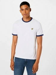 Lyle & Scott T-Shirt dunkelblau/goldgelb/wei