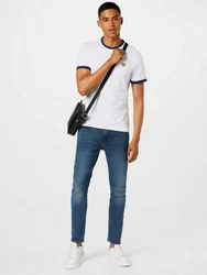 Lyle & Scott T-Shirt dunkelblau/goldgelb/wei