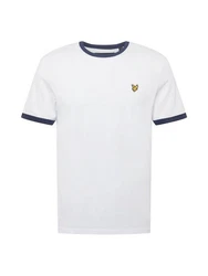 Lyle & Scott T-Shirt dunkelblau/goldgelb/wei