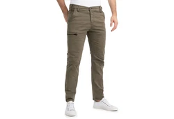 SUBLEVEL Chinohose Herren Jeans Sweatpant Flexibel Bequem Khaki