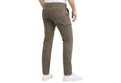 SUBLEVEL Chinohose Herren Jeans Sweatpant Flexibel Bequem Khaki