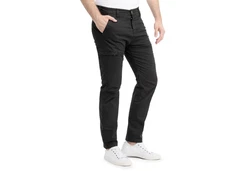 SUBLEVEL Chinohose Herren Jeans Sweatpant Flexibel Bequem Dunkelgrau/Khaki/Schwarz/Grau