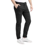 SUBLEVEL Chinohose Herren Jeans Sweatpant Flexibel Bequem Dunkelgrau/Khaki/Schwarz/Grau