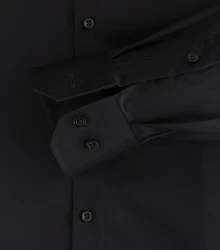 VENTI Blusenshirt Kent Modern Fit NOS V0232A Schwarz
