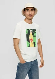 Kurzarmshirt T-Shirt mit Sinalco-Print Artwork