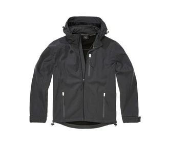 Brandit Softshelljacket Hurricane Grau/Dunkelgrau/Schwarz