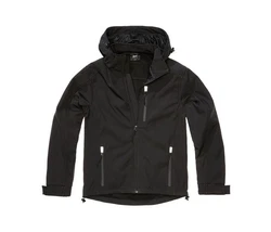 Brandit Softshelljacket Hurricane Schwarz/Grau
