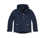 Brandit Softshelljacket Hurricane Dunkelblau/Hellblau