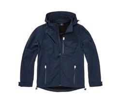 Brandit Softshelljacket Hurricane Dunkelblau/Hellblau