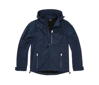 Brandit Softshelljacket Hurricane Dunkelblau/Hellblau