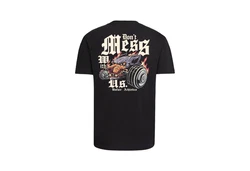 Unfair Athletics T-Shirt Iron Wolve Schwarz/Dunkelblau
