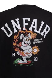 Unfair Athletics T-Shirt OG Baseball Schwarz/Braun/Rot
