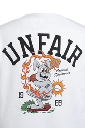 Unfair Athletics T-Shirt OG Baseball Weiß/Creme/Grau