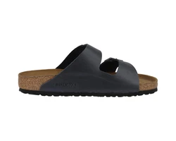 Birkenstock Arizona Leder Mix Herren Sandale Schwarz/Dunkelblau