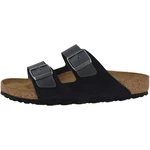 Birkenstock Arizona Leder Mix Herren Sandale Schwarz/Dunkelblau