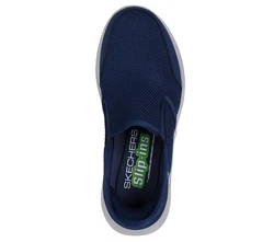 Skechers EQUALIZER 5.0 DRAYZE Slip-On Sneaker Blau/Dunkelblau