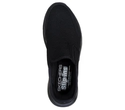 Skechers EQUALIZER 5.0 DRAYZE Slip-On Sneaker Schwarz/Dunkelblau