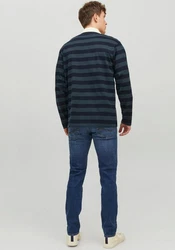 Jack & Jones 5-Pocket Slim-fit-Jeans JJIGLENN JJORIGINAL Blau/Hellblau/Dunkelblau