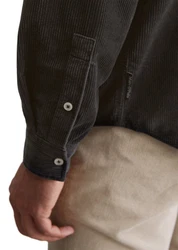Marc O'Polo Langarmhemd mit Button-Down-Kragen Dunkelgrau/Hellblau/Hellgrau/Schwarz/Grau/Dunkelgrün/Khaki