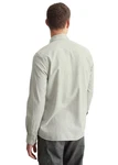 Marc O'Polo Langarmhemd (Bio-Baumwolle) Khaki/Hellgrün/Grau