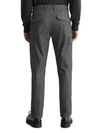 Chinohose im soften Flannel-Twill
