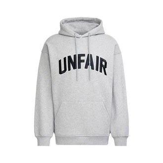 Unfair Athletics Hoodie Curved 3D Embroidery Grau/Dunkelgrau/Blau/Rot