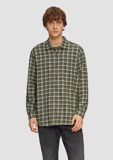 QS Langarmhemd Regular Fit