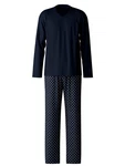 CALIDA Pyjama Nightwear Season Special Herren Dunkelblau/Blau/Grau