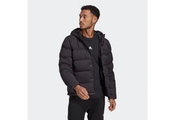 adidas Sportswear Outdoorjacke HELIONIC HOODED Schwarz/Lila/Dunkelblau/Fliederfarben/Dunkelrot