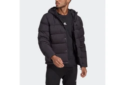 adidas Sportswear Outdoorjacke HELIONIC HOODED Schwarz/Lila/Dunkelblau/Fliederfarben/Dunkelrot