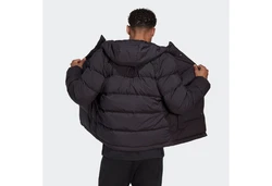 adidas Sportswear Outdoorjacke HELIONIC HOODED Schwarz/Lila/Dunkelblau/Fliederfarben/Dunkelrot