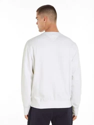 Tommy Hilfiger Sweatshirt ESSENTIAL FLEECE CREWNECK Weiß/Schwarz/Creme/Hellblau/Grau