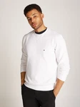 Tommy Hilfiger Sweatshirt ESSENTIAL FLEECE CREWNECK Weiß/Schwarz/Creme/Hellblau/Grau