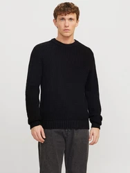 Jack & Jones Pullover JCOZION Schwarz/Dunkelblau