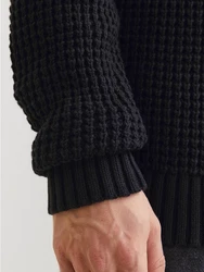 Jack & Jones Pullover JCOZION Schwarz/Dunkelblau