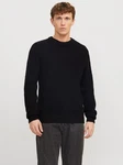 Jack & Jones Pullover JCOZION Schwarz/Dunkelblau