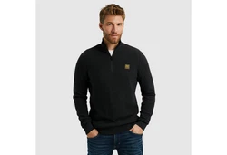 PME LEGEND Strickpullover Troyer Schwarz/Dunkelgrau/Gelb/Grau/Dunkelgrün
