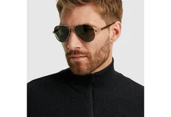 PME LEGEND Strickpullover Troyer Schwarz/Dunkelgrau/Gelb/Grau/Dunkelgrün