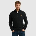 PME LEGEND Strickpullover Troyer Schwarz/Dunkelgrau/Gelb/Grau/Dunkelgrün
