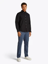 TOMMY HILFIGER Hemd 'FLEX' CORE POPLIN SOLID RF SHIRT schwarz